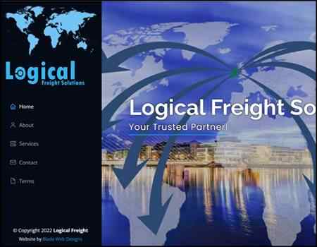 Archived Blade Web Designs project screenshot: Logical Freight