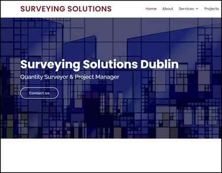 Archived Blade Web Designs project screenshot: SurvSol