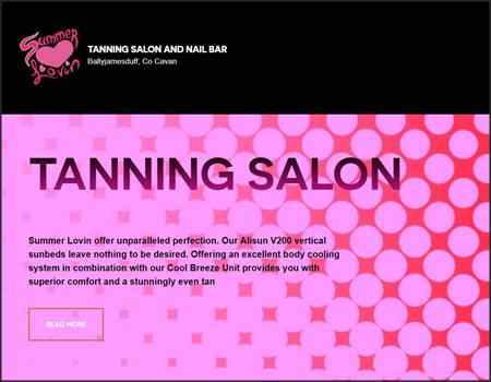 Archived Blade Web Designs project screenshot: Summer Lovin